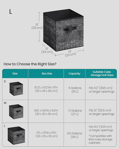 SONGMICS Storage Cubes, Closet Organizers - Image 5