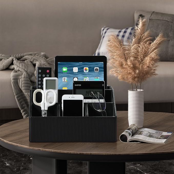 Remote Control Holder with 5 Compartments - Image 5