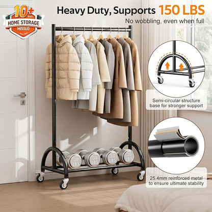 MISSLO Heavy Duty Clothing Rack - Image 2