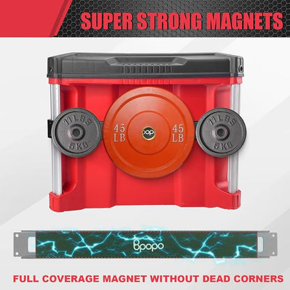 Magnetic Bar Mount Fits for Milwaukee Packout Toolbox, Powerful Magnet Tool - Image 6
