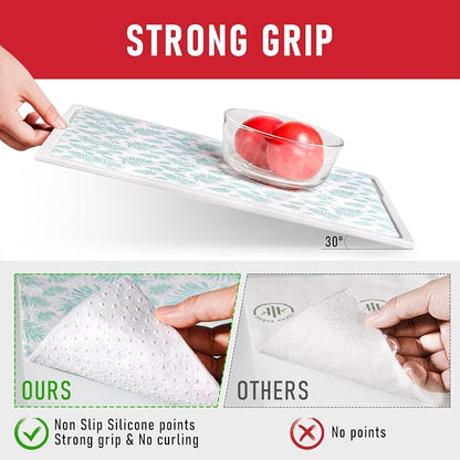 Cooyes Absorbent Refrigerator Liners, Non Slip Shelf Liner - Image 3