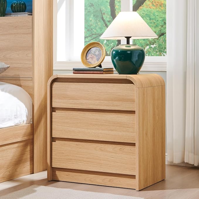 25" Tall Modern Nightstand - Image 6