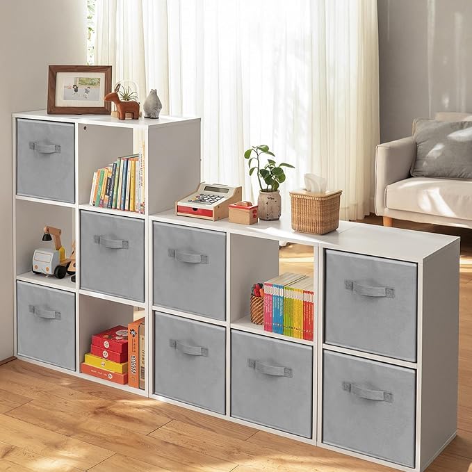Criusia Large Storage Cubes, 13 Inch Cube Storage Bins - Image 7