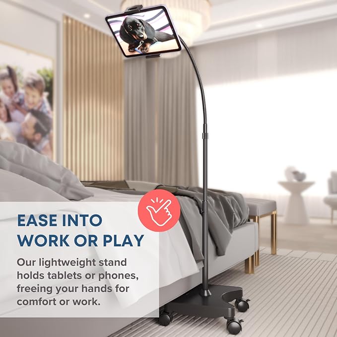 LEVO Adjustable Height Floor Stand on Wheels - Image 3