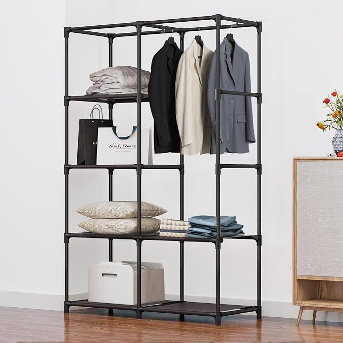 SORCEDAS Portable Closet Wardrobe Organizer Storage - Image 3