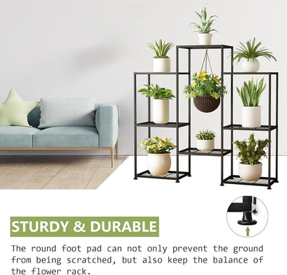 Metal Plant Stand Indoor Metal Plant Stands Outdoor Tiered Plant Shelf - Image 3