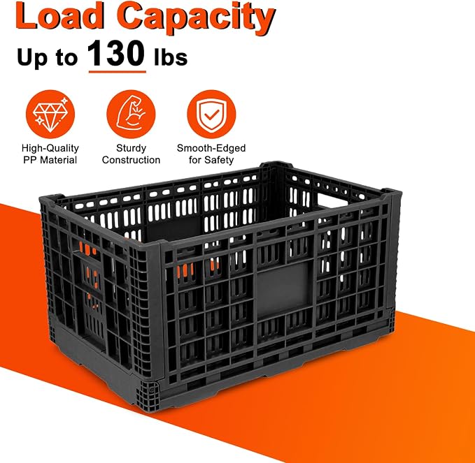 72L Collapsible Milk Crate - Image 4