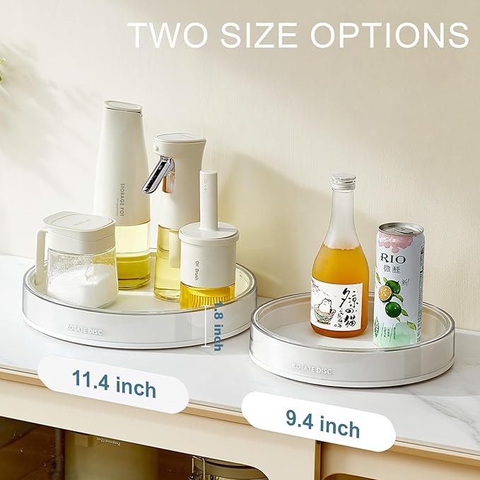 Anyoifax 360 Rotating Makeup Organizer Perfume Tray Skincare Holder Spinning - Image 6