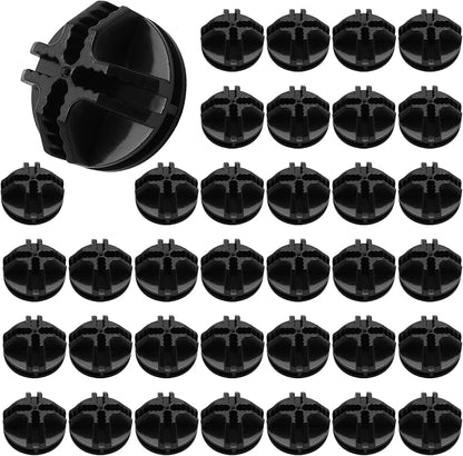 Litoexpe 36 Pcs Wire Cube Plastic Connectors by PRATICALPRODUCTS