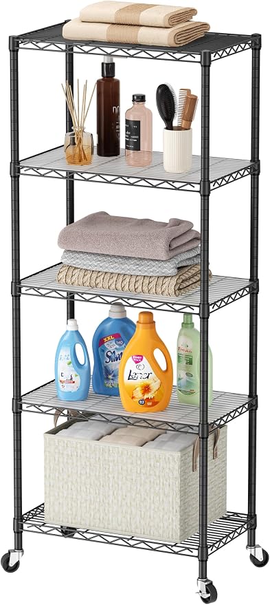 SINGAYE Shelf Closet Wire Shelving：Adjustable Metal Unit by SINGAYE