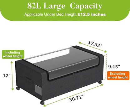 Webetop Under Bed Storage Containers - Image 2