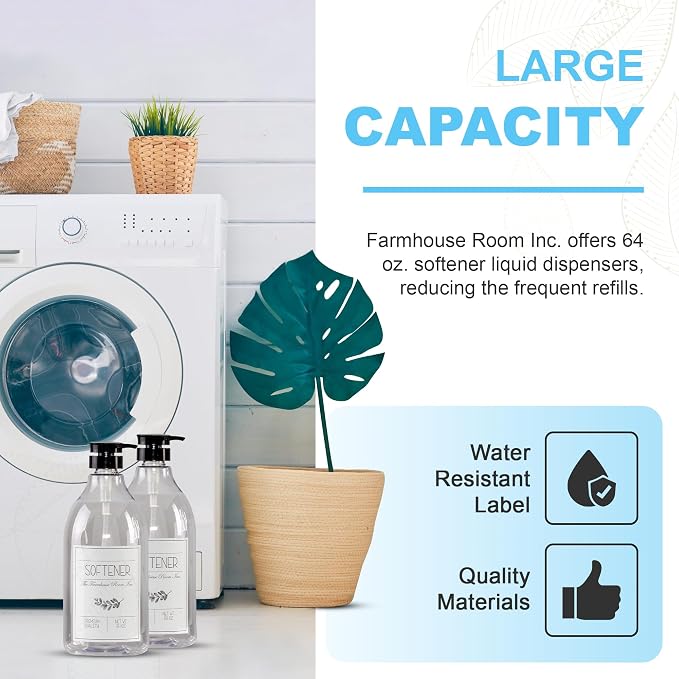 The Farmhouse Room Inc. Fabric Softener Liquid Dispenser - Image 4