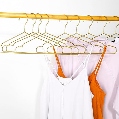 Wesiti 100 Pcs Stainless Steel Metal Hangers Wire Hangers - Image 6