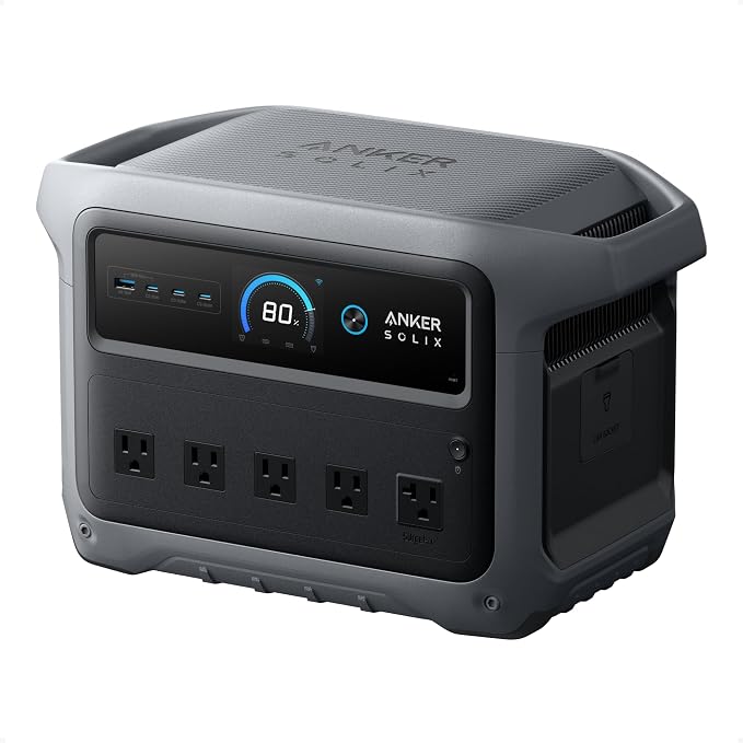 Anker SOLIX C1000 Gen 2 Portable Power Station, 000W Solar Generator, Full by Anker