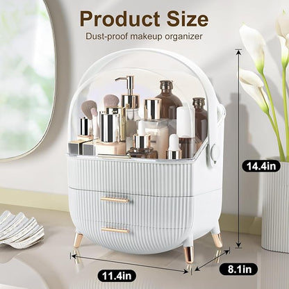 Makeup Organizer for Vanity, Make up Organizers and Storage, Cosmetics Skincare - Image 2