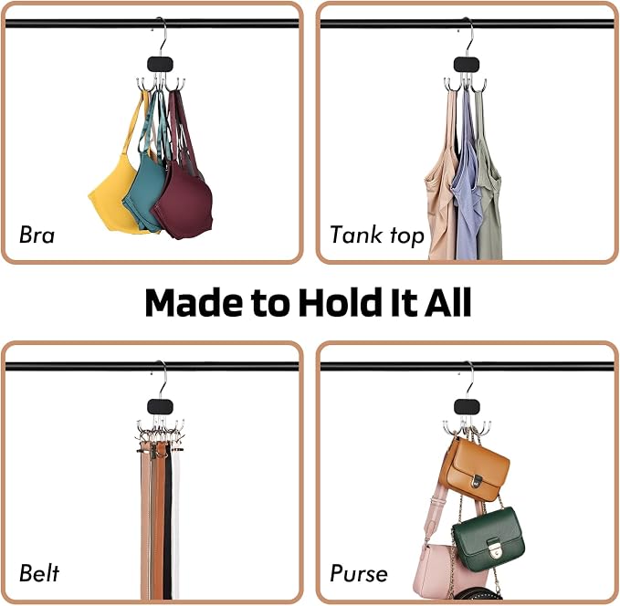 3 Pack Tank Top Hangers, 2025 Upgraded Bra Hanger - Image 6
