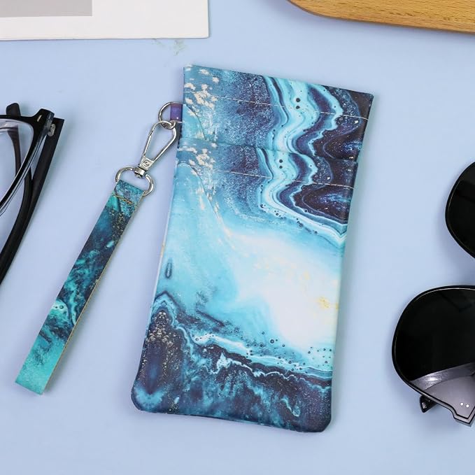 Double Eyeglass Case Soft Dual Glasses Case - Image 7