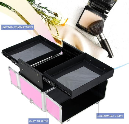 Ver Beauty Makeup Organizer, Cosmetic Travel Kit, Makeup Artist Supplies - Image 4