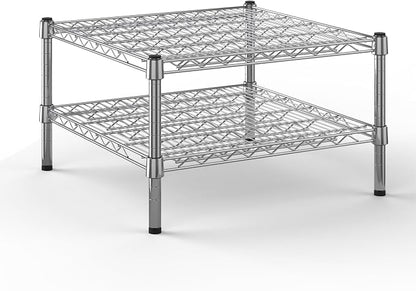 24" Deep x 24" Wide x 14" Height Wire Shelving Kit | 2-Tier | NSF Commercial by Regal+Altair