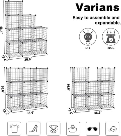 C&AHOME Wire Cube Storage, 9 - Image 3