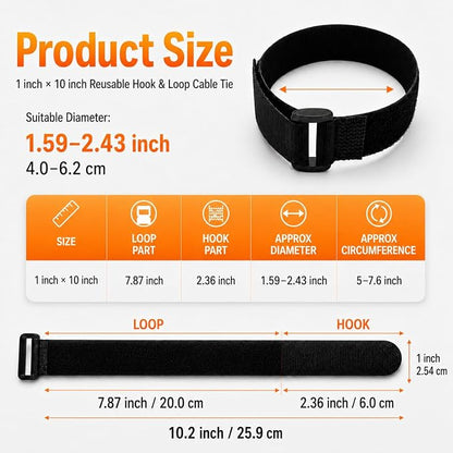 Ysenchan Hook and Loop Straps - Image 2