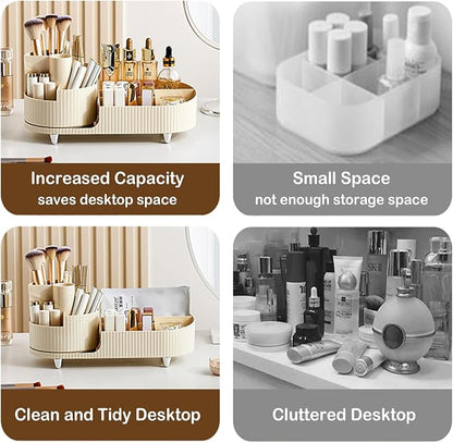 360° Rotating Vanity Makeup Organizer - Image 6