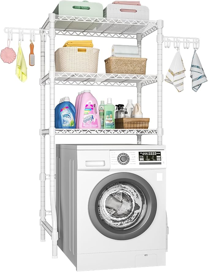 Ulif U8 Laundry Room Storage Organizer, Over The Washer and Dryer Storage by Ulif