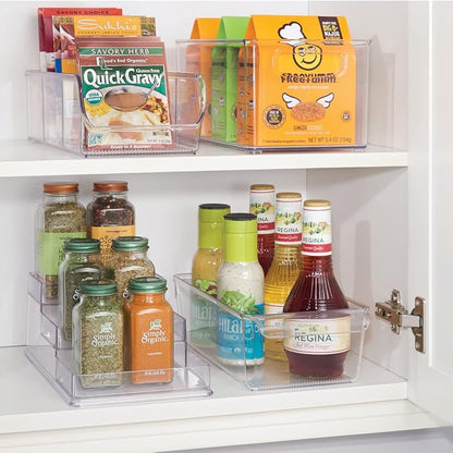 iDesign Linus Plastic Fridge and Freezer Storage Organizer Bin - Image 6