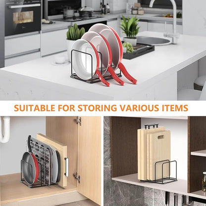 Kitchen Cabinet Organizer, Divided Holder - Image 6