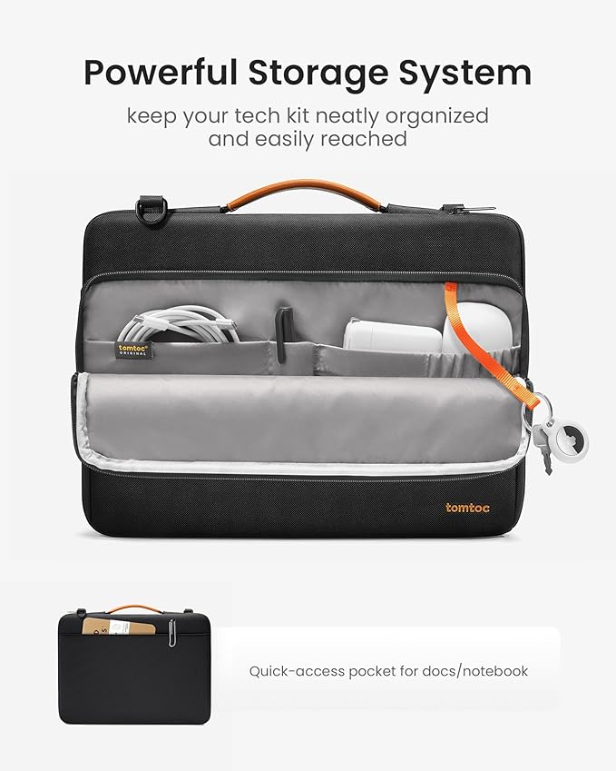 tomtoc 360 Protective Laptop Shoulder Bag - Image 2