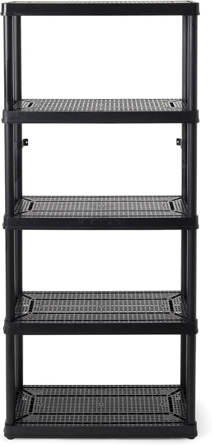 Gracious Living 5 Shelf Fixed Height Ventilated Medium Duty Storage Unit 14 x by GraciousLiving