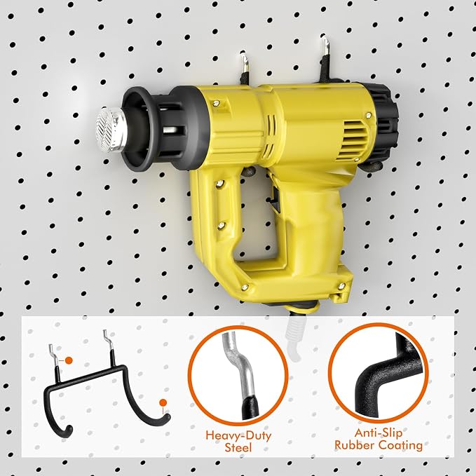 LIGHT DUST Utility Heavy Duty Pegboard Hooks - Image 6