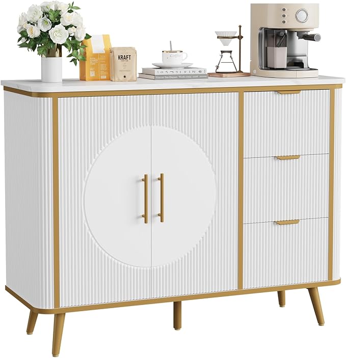 47.3" Modern Buffet Cabinet - Image 3