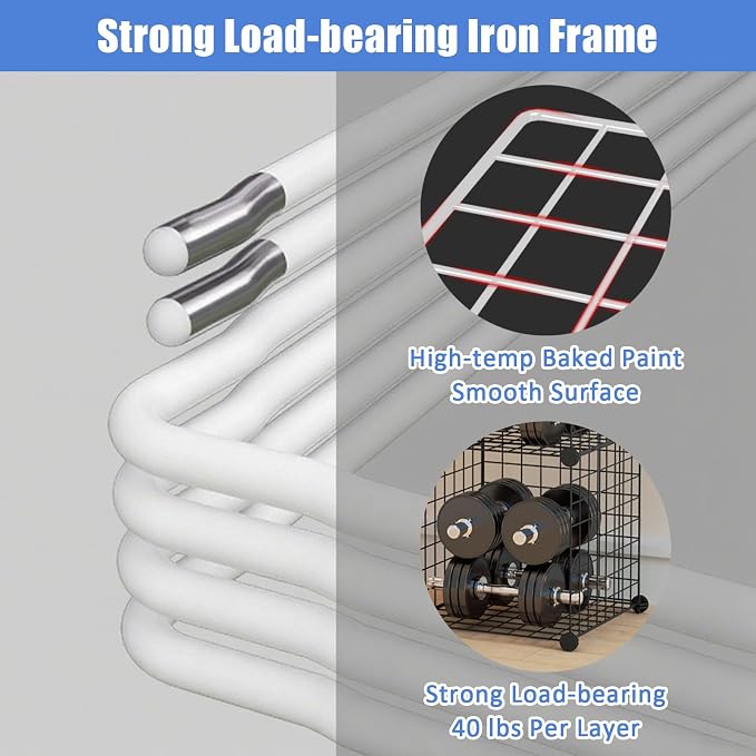 Stackable Safety Helmet Storage Boxes, Large Adjustable Hard Hat Placement Rack - Image 3