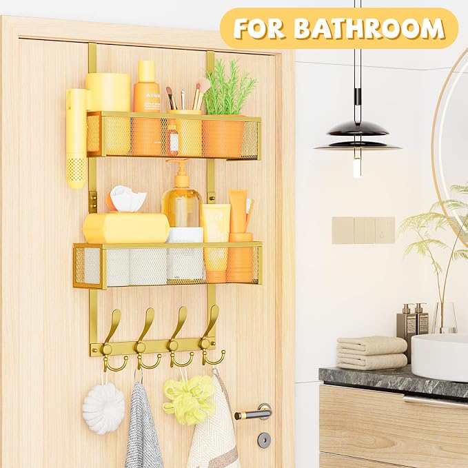 Kaiferty Over The Door Hooks Organizer, Coat Rack - Image 8