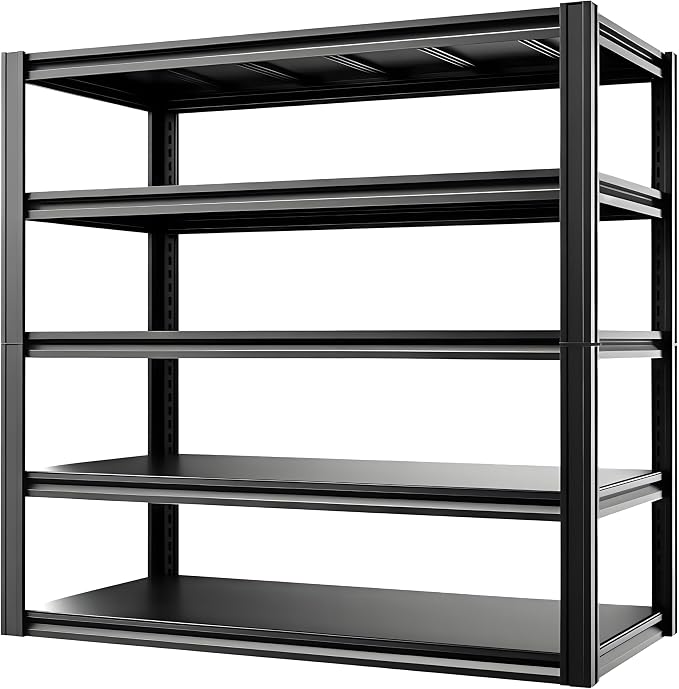 Industrial Storage Rack, Heavy-Duty Steel Shelving Unit by DarubtesForanideallife