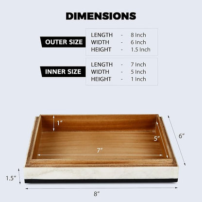 Handicrafts Home Slim Decorative Storage Box - Image 2