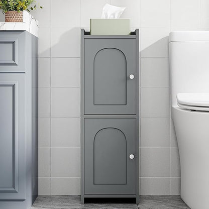 Hzuaneri Bathroom Storage Cabinet, Small Corner Floor Cabinet by Hzuaneri