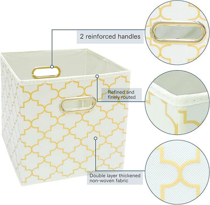Fabric storage bins Cubes, Fabric Cube Organizer - Image 7