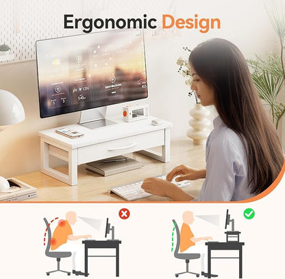 Desk Organizers and Accessories, Computer Monitor Stand Riser - Image 2