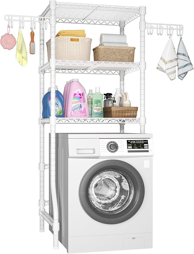 Ulif U8 Mini Laundry Room Storage Organizer, Over The Washer and Dryer Storage by Ulif
