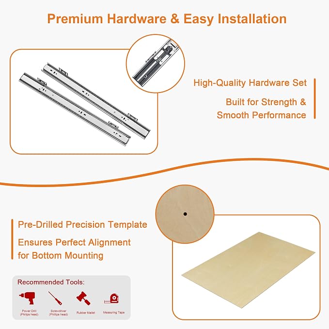 ALINE FURNITURE Pull Out Drawers - Image 7