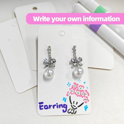 hitsuki White Earring Cards - Image 3