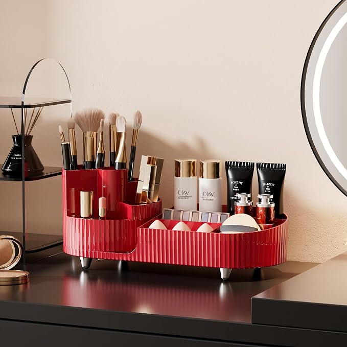 Rotating Makeup Organizer for Vanity - Image 6