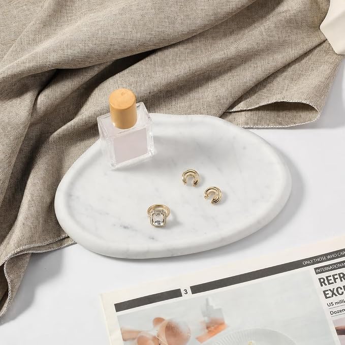 Koville Luxurious Natural Marble Vanity Tray - Image 6