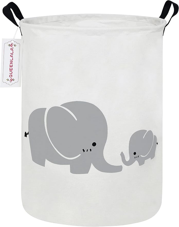 QUEENLALA Large Storage Basket, Laundry Hamper/Bathroom/Home Decor/Collapsible by QUEENLALA
