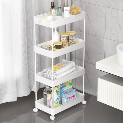SPACELEAD 4 Tier Rolling Cart by Home