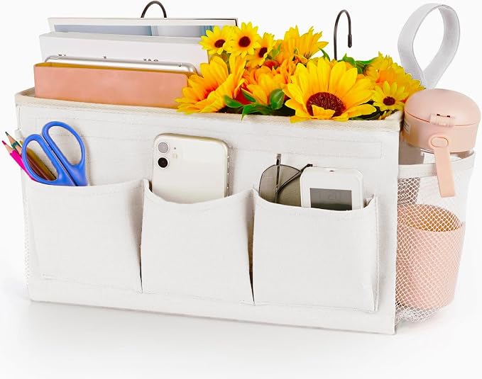 Loghot Bedside Caddy/Bedside Storage Bag Hanging Organizer by Loghot