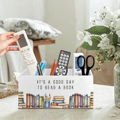 Book Lover Gifts Pen Pencil Holder Organizer - Image 2