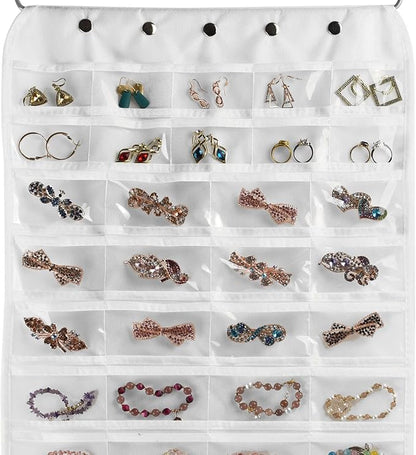 BB Brotrade Hanging Jewelry Organizer, Accessories Organizer, 56 Pocket - Image 3